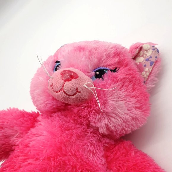Build A Bear Blushing Beauty Cat Stuffed Plush Toy Clean Sanitized Collectable - Picture 7 of 7